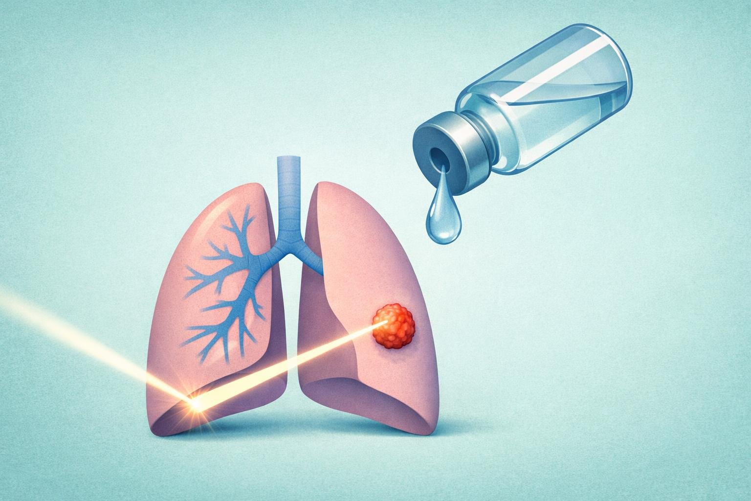 Atezolizumab z SBRT w niedrobnokomórkowym raku płuca wysokiego ryzyka: wyniki badania w The Lancet